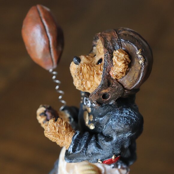 Boyds Bears Collectible Vinny Catch 'Em All Football Figurine - Picture 11 of 16